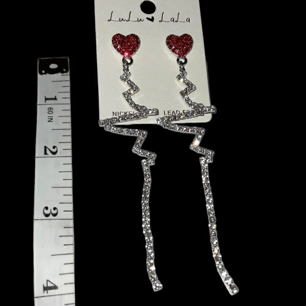 NWT HEARTBEAT EARRINGS